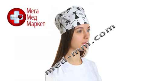 Купить Медицинская шапочка принт №11 цена, характеристики, отзывы